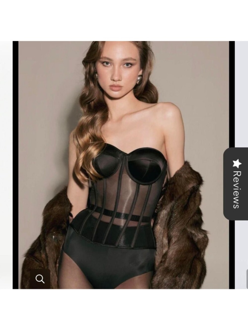 Perfect Corset Women's Black Corset